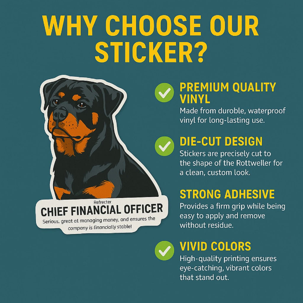 Corporate Funny Dog Stickers Set | Office-Themed Dog Memes | Waterproof Vinyl for Laptop, Desk, Bottle & Workstation Fun