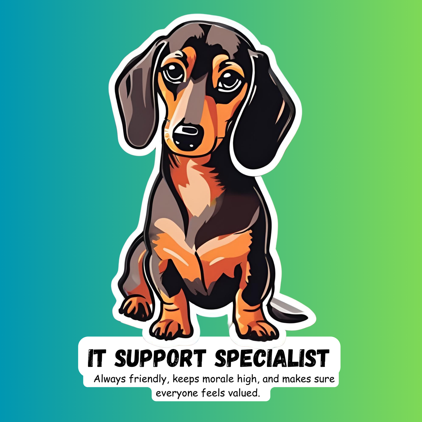 Corporate Funny Dog Stickers Set | Office-Themed Dog Memes | Waterproof Vinyl for Laptop, Desk, Bottle & Workstation Fun