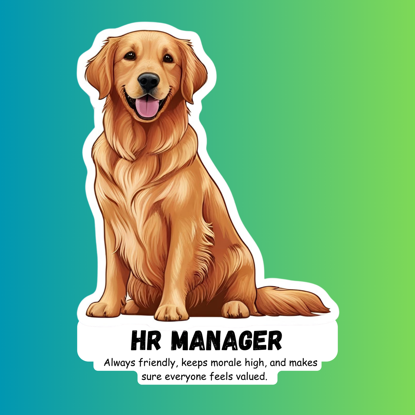 Corporate Funny Dog Stickers Set | Office-Themed Dog Memes | Waterproof Vinyl for Laptop, Desk, Bottle & Workstation Fun