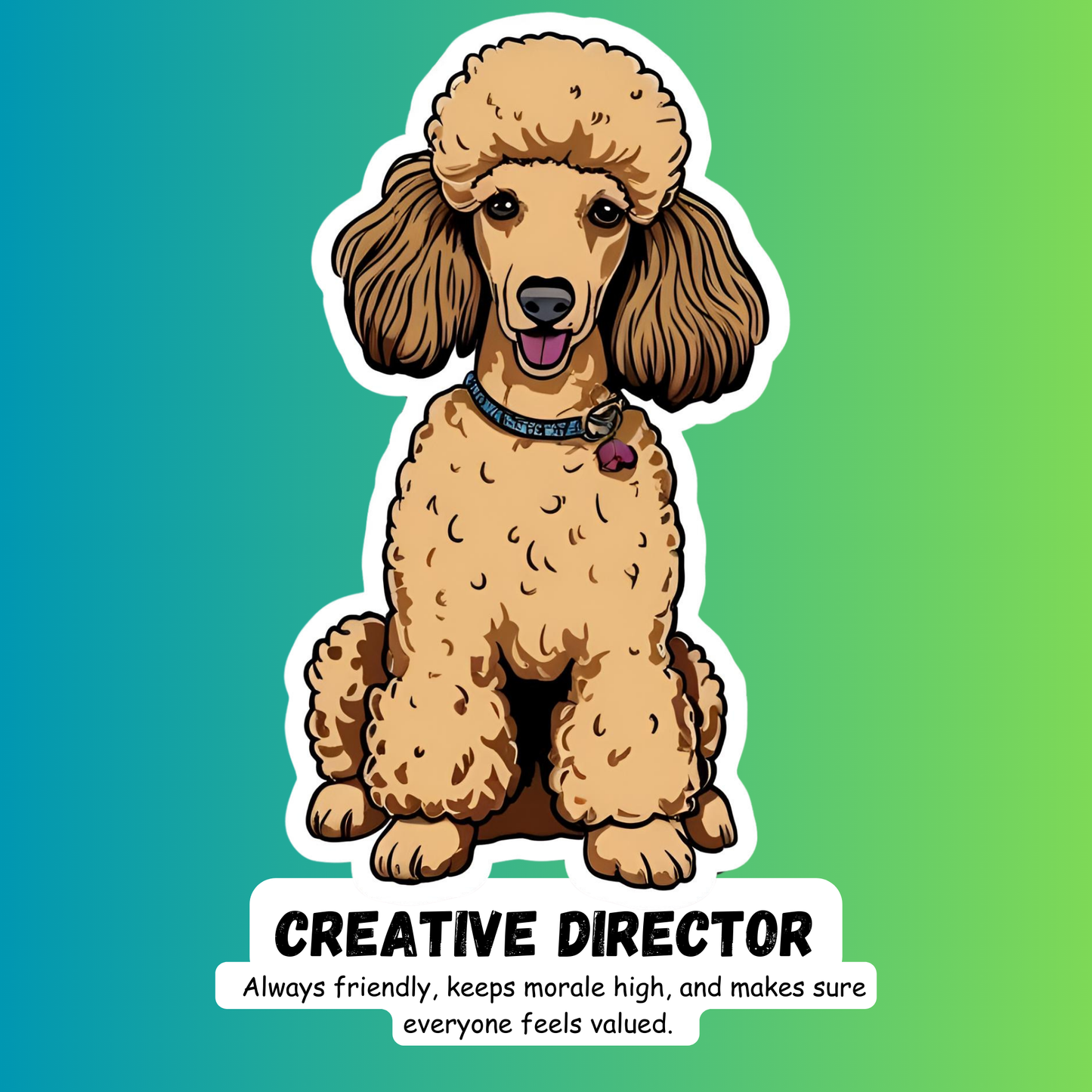 Corporate Funny Dog Stickers Set | Office-Themed Dog Memes | Waterproof Vinyl for Laptop, Desk, Bottle & Workstation Fun