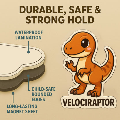 Dino Buddies: The Roar-Some Fridge Magnet Set