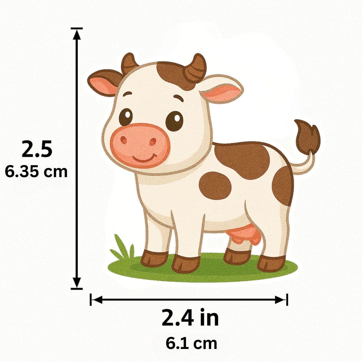Stick & Smile: Farm Animals Fridge Magnet Set