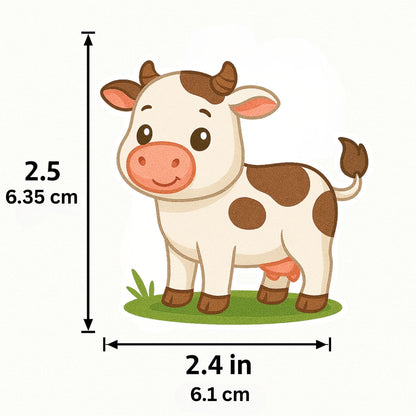 Stick & Smile: Farm Animals Fridge Magnet Set