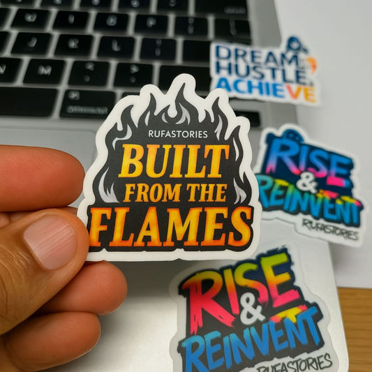 CEO Energy” – Bold Stickers for Entrepreneurs, Startups & Side-Hustlers